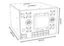 Control Module: 40A DC-DC Charger & 50A Solar Charger with Bluetooth Monitoring